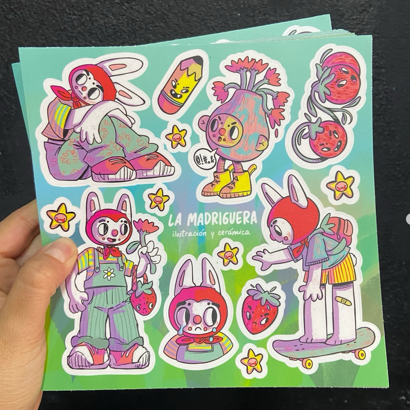 Metro Láminas de Stickers